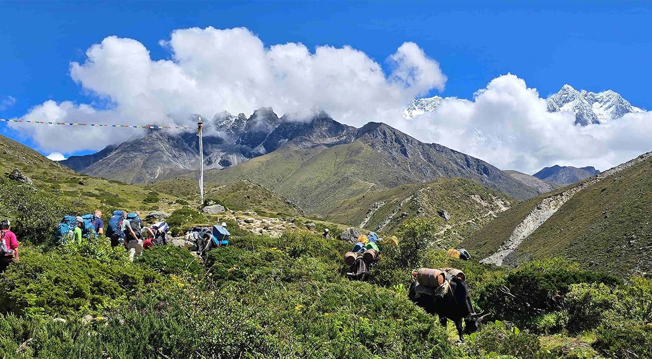 Two High Passes Trek via EBC (Chola and Renjo La)