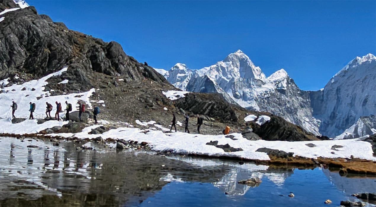Three High Passes Trek (Khongma La, Chola, and Renjo La)